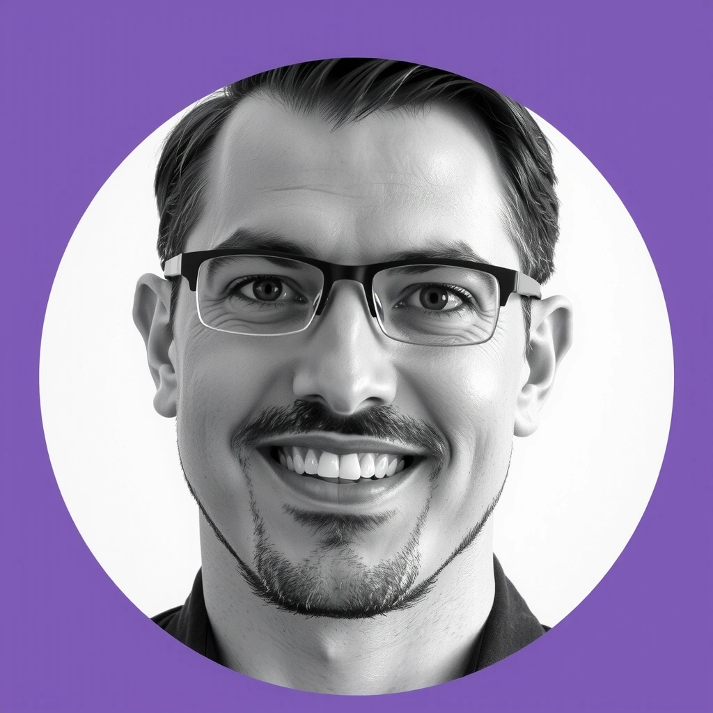 Portrait of David Chen, Director of Quality Assurance at Nuvienia.